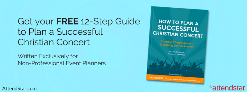 guide to successful christian concert