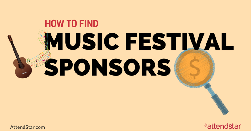 music festival sponsors