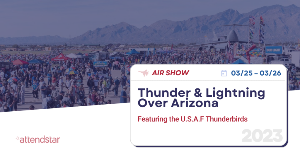 Thunder & Lightning Over Arizona Air Show